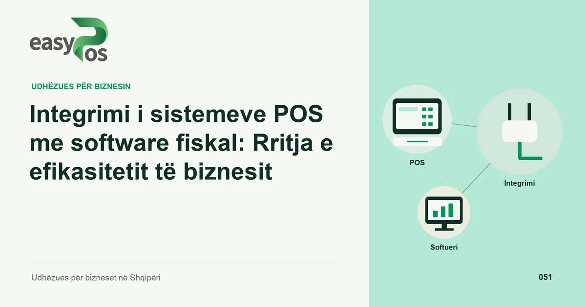 Ilustrim easyPos për artikullin: Integrimi i sistemeve POS me software fiskal: Rritja e efikasitetit të biznesit
