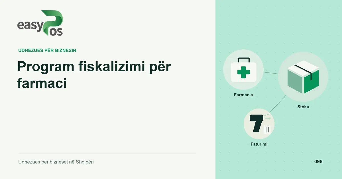Ilustrim easyPos për artikullin: Program fiskalizimi për farmaci