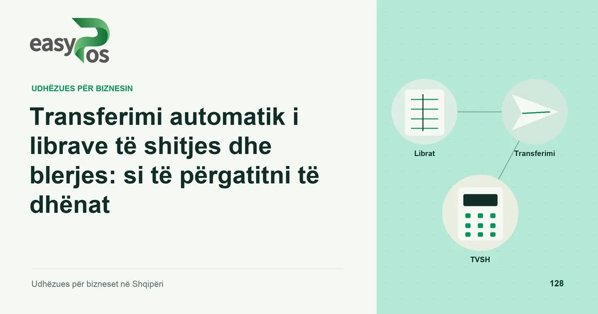 Ilustrim easyPos për artikullin: Transferimi automatik i librave të shitjes dhe blerjes: si të përgatitni të dhënat